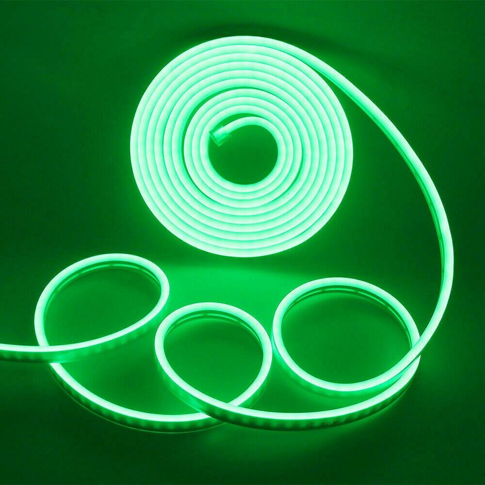 12 Volt Yeşil Neon Şerit Led
