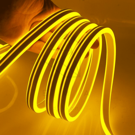 220 Volt Amber Neon Şerit Led