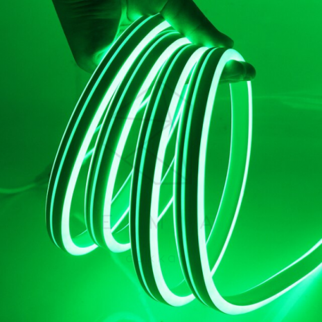 220 Volt Yeşil Neon Şerit Led