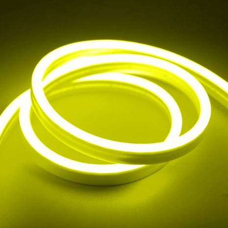 12 Volt Limon Sarısı Neon Şerit Led