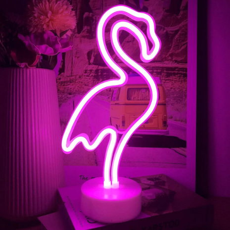 Flamingo Neon Led Lamba 3